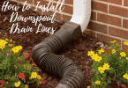 How to Install Downspout Drain Lines