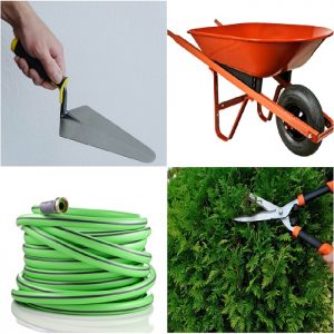 basic garden tools