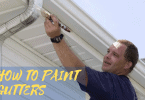 how to paint gutters